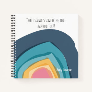 Aquarelle Journal de la Gratitude Customisée