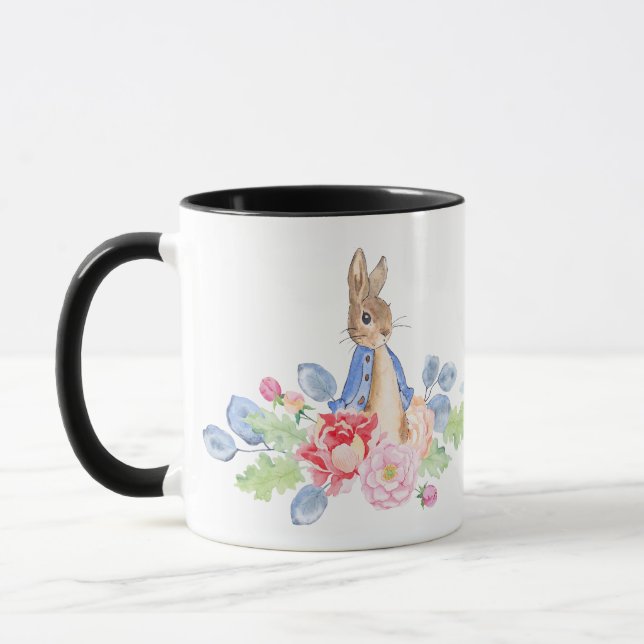 Aquarelle lapins Bunny Coffee Mugs (Gauche)