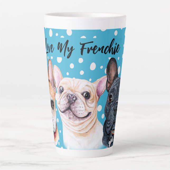 Aquarelle Latte Mug (Devant)