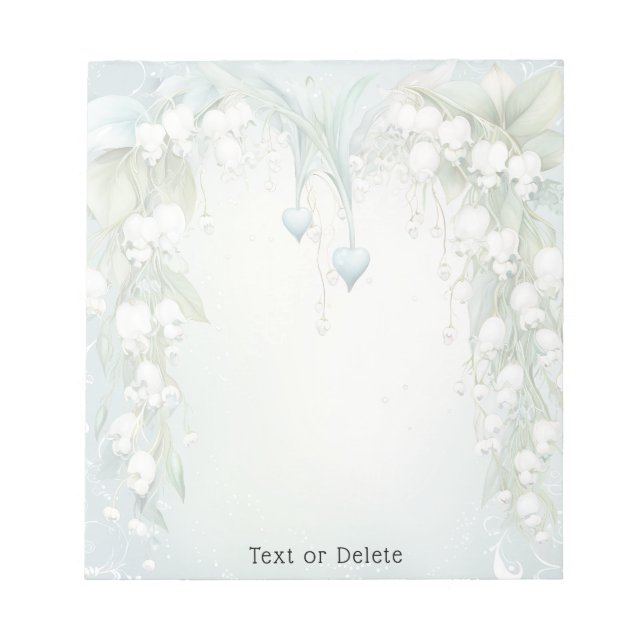 Aquarelle Lily du Bloc-notes de la vallée (Devant)