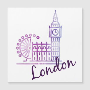 Aquarelle Londres, Big Ben