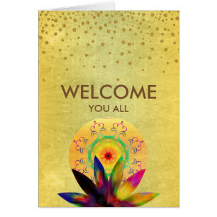 Aquarelle Lotus Fleur Yoga Santé de guérison