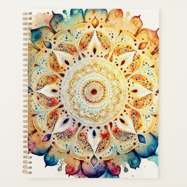 Aquarelle Mandala (Devant)
