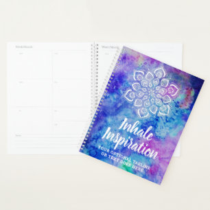 Aquarelle Mandala Métaphysique Yoga Spirituel