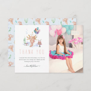 Aquarelle mignonne Axolotl Merci photo