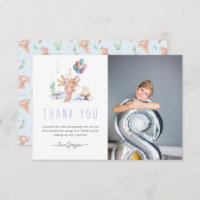 Aquarelle mignonne Axolotl Merci photo