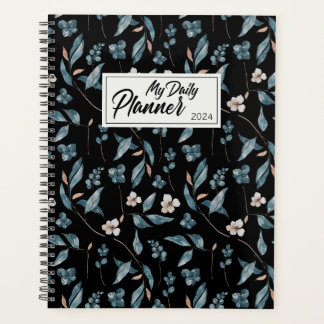 Aquarelle mignonne Fleurs Bleues