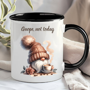 Aquarelle mignonne Gnome Café Mug