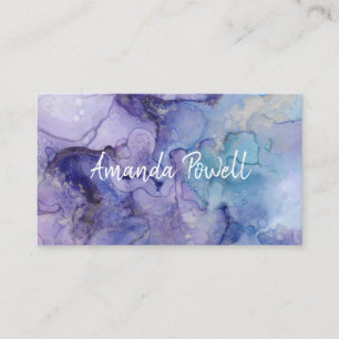 aquarelle moderne coutume carte de visite modèles