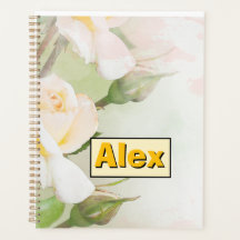 Aquarelle moderne fleurs colorées & personnaliser