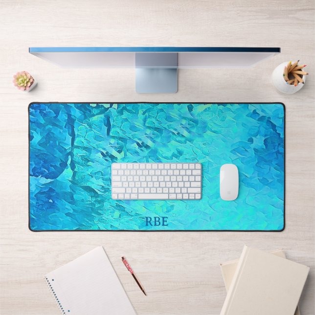 Aquarelle moderne Tropical Ocean Thème Design (Bureau 1)