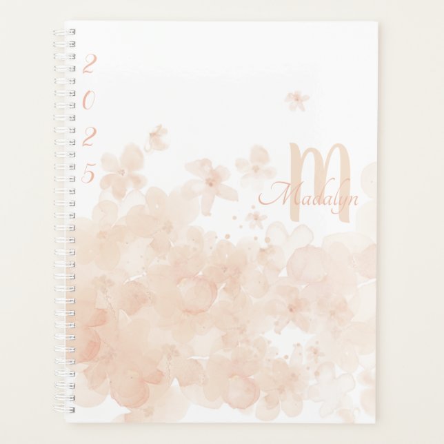 Aquarelle Monogram Pastel 2025 Floral  (Devant)