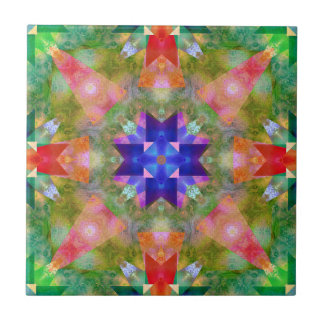 Aquarelle Motif géométrique Carreaux en céramique