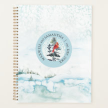 Aquarelle Noël Planner Winter Wonderland