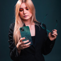 Aquarelle Océan profond iPhone / coque ipad