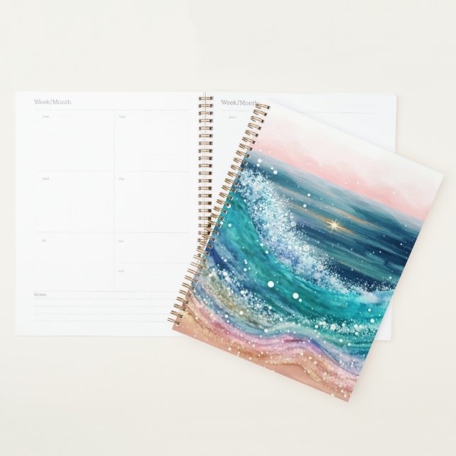 Aquarelle Ocean Waves (Devant avec enveloppe)