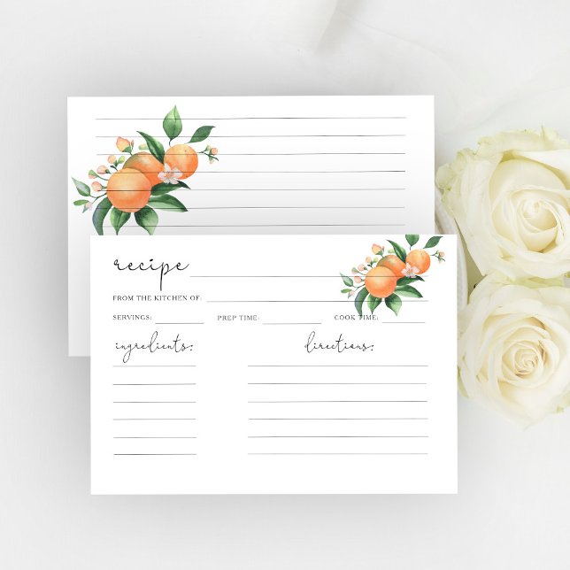 Aquarelle orange agrume (Créateur téléchargé)