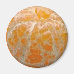 Aquarelle orange - aimant