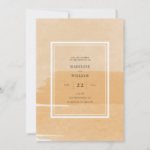 Aquarelle orange   Ajouter Votre Invitation Photo