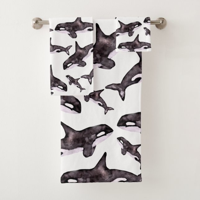 Aquarelle Orca (En situation)