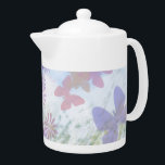 Aquarelle Pastel Papillon Jardin Lavande<br><div class="desc">This pretty butterfly garden has soft tones and a summery feel. Décorated with flying butterflies in a bright garden,  this makes a great venft or purchase for anyone.</div>