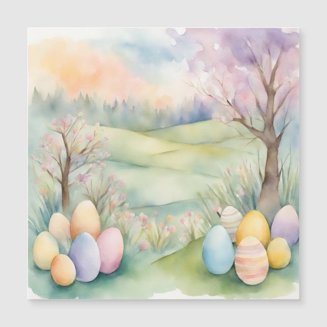 Aquarelle Pastel Printemps (Devant)