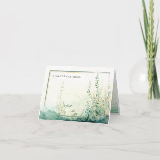 Aquarelle Paysage côtier RSVP ou Paramètres de l'e