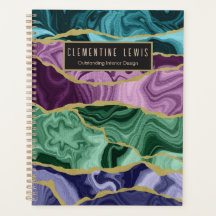 Aquarelle Peacock Agate V2 personnalisable