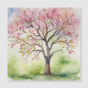 Aquarelle Peinture Arbre