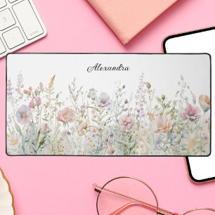 Aquarelle personnalisée Fleurs sauvages Floral Mea