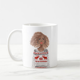 Aquarelle personnalisée Image Christmas Mug