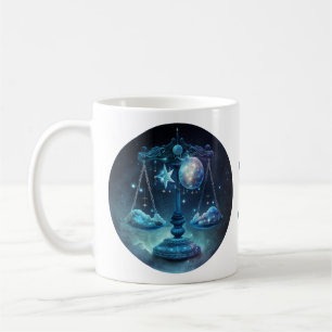 Aquarelle personnalisée Zodiac - Libra Coffee Mug