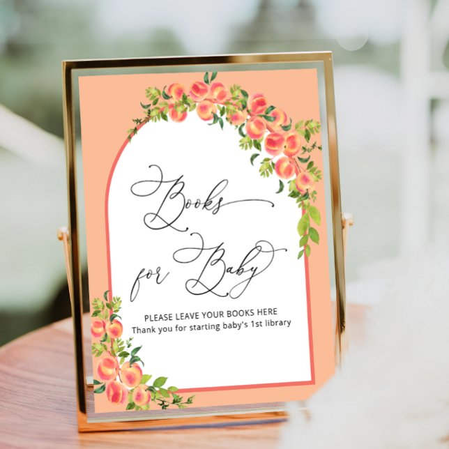 Aquarelle Petite Pêche Livres pour Poster bébé (Créateur téléchargé)