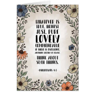 Aquarelle Philippiens 4:8