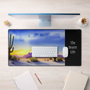 Aquarelle Pittoresque Desert Sunrise