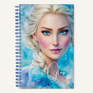 Aquarelle Portrait Elsa Carnet congelé