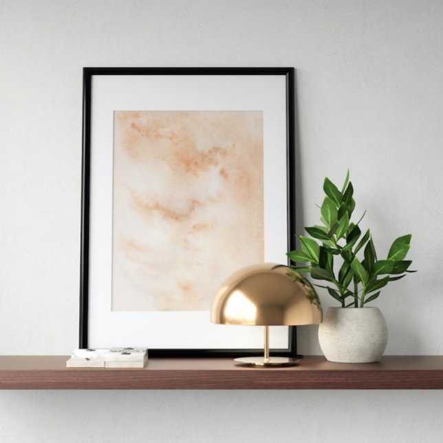 Aquarelle poster Abstrait Art moderne géométrique (Créateur téléchargé)