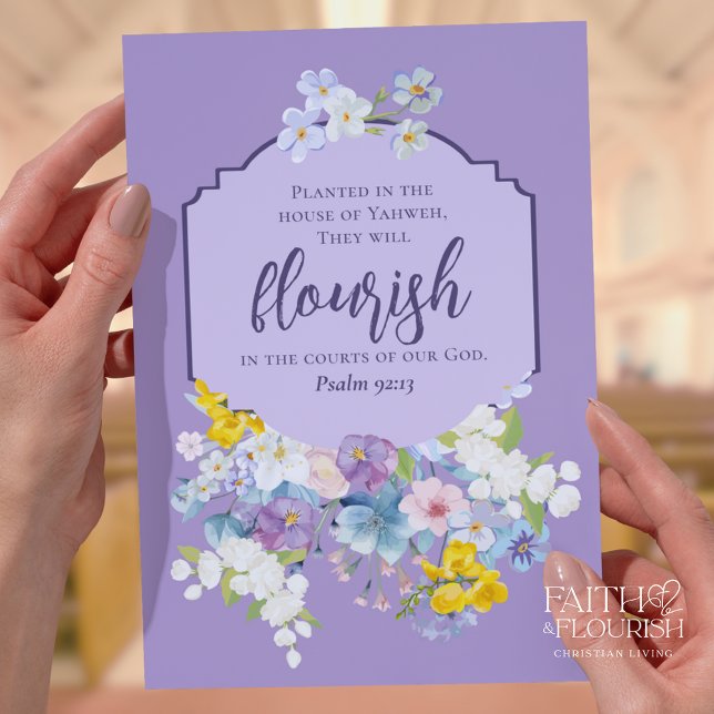 Aquarelle Printemps Écriture Florale Bulletin de l (Créateur téléchargé)