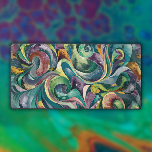 Aquarelle Psychédélique Motif complexe