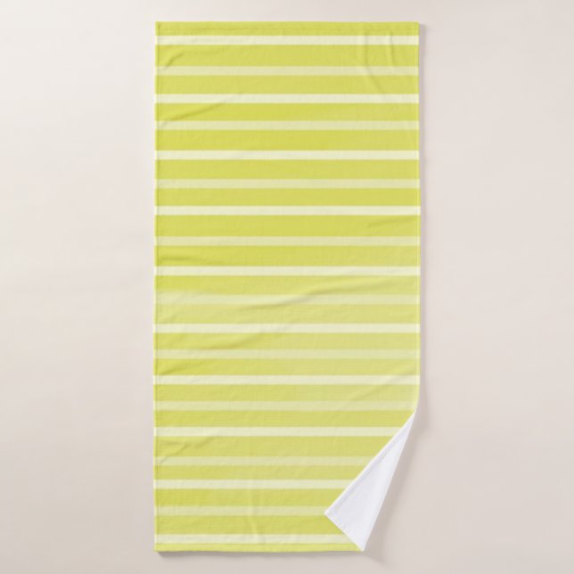 aquarelle rayée (Serviette de bain)