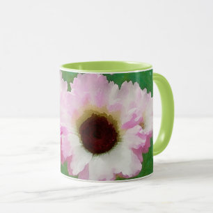 Aquarelle rose Fleurs Art Mug Cup
