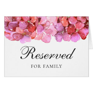 Aquarelle rose mariage floral signe réservé