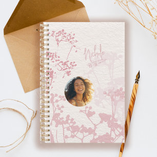 Aquarelle rose pâle Fleur sauvage Jardin Photo