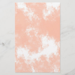 Aquarelle rose pastel corail mariage papeterie