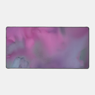 Aquarelle Rose Pourpre Gris Fumé Abstrait