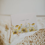 Aquarelle rustique Tournesol plié Carte de remerci<br><div class="desc">Il s'agit d'un élégant modèle de tournesol avec de beaux tournesols aquarelle et des teintes de sauge crème. Tous les textes et polices sont modifiables sur ce design de tournesol rustique. Les seules couleurs qui ne sont pas modifiables sont les couleurs de l'aquarelle design floral // Pour les designs correspondants,...</div>