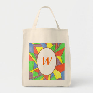 Aquarelle, sacs fourre-tout monogrammes Bridesmaid