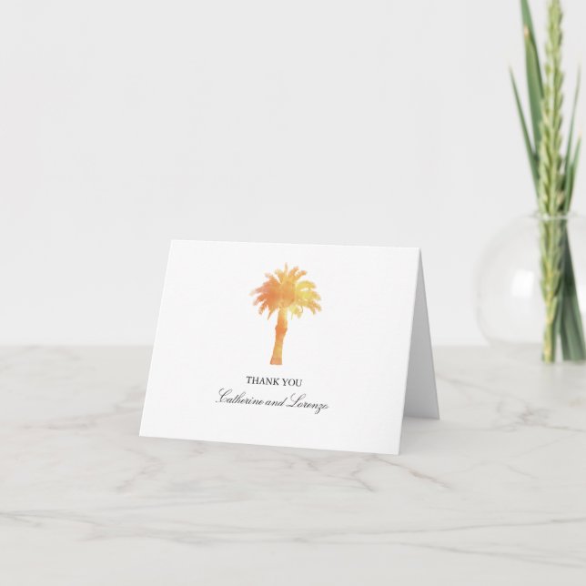 Aquarelle Serene Palm Tree | MERCI (Devant)