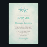 Aquarelle Starfish Beach Mariage Invitation<br><div class="desc">Faites votre nuptiale balnéaire à retenir avec cette collection chic de mariages Watercolor Starfish. Des couleurs personnalisées et des produits assortis sont disponibles sur demande. Visualisez notre collection complète Watercolor Starfish : Vous pouvez aussi aimer :</div>