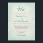 Aquarelle Starfish Beach Mariage Invitation<br><div class="desc">Faites votre nuptiale balnéaire à retenir avec cette collection chic de mariages Watercolor Starfish. Des couleurs personnalisées et des produits assortis sont disponibles sur demande. Visualisez notre collection complète Watercolor Starfish : Vous pouvez aussi aimer :</div>